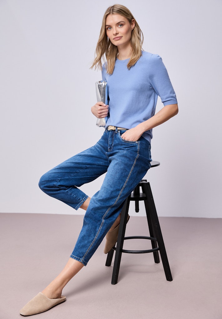 Street One Damen Pullover  Bonnet Bl