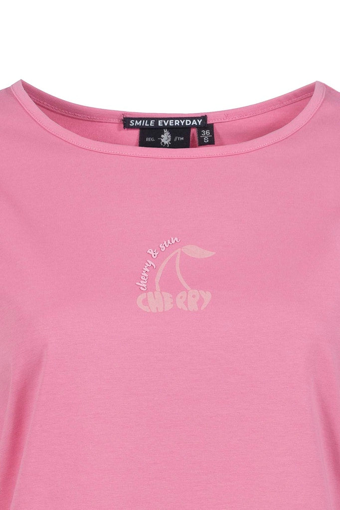 Soquesto Damen T-Shirts Rosa