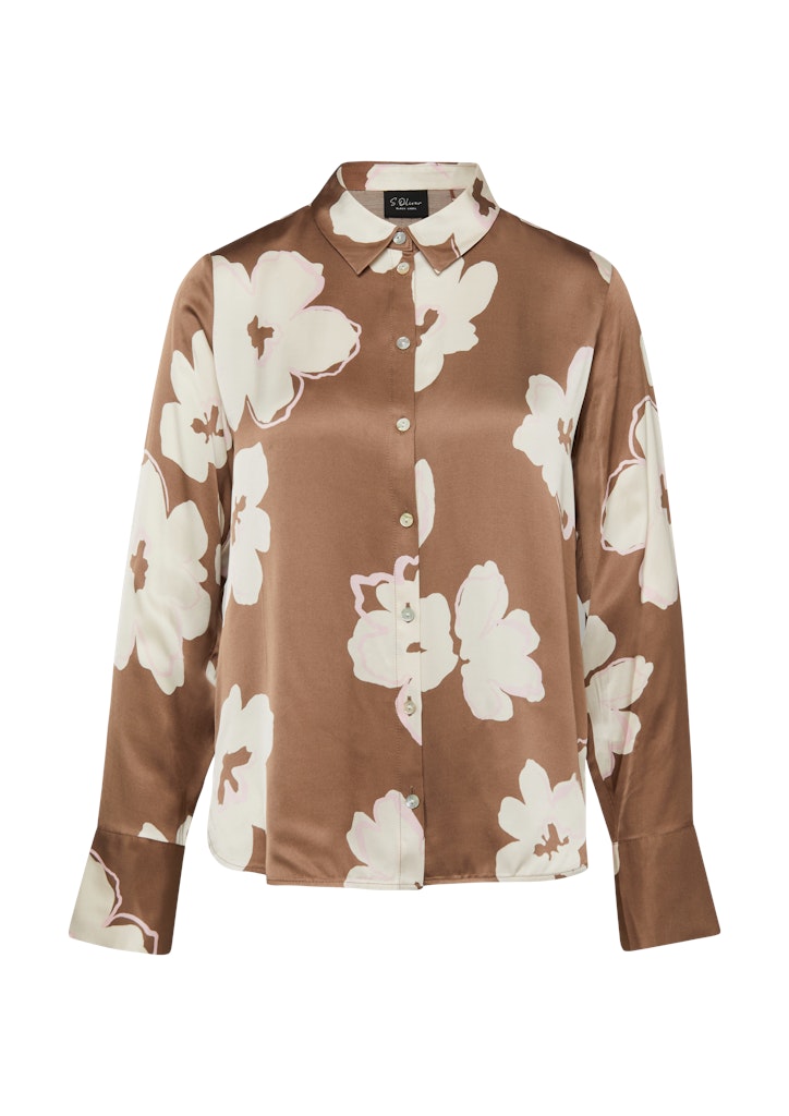 S. Oliver black Damen Blusen Brown