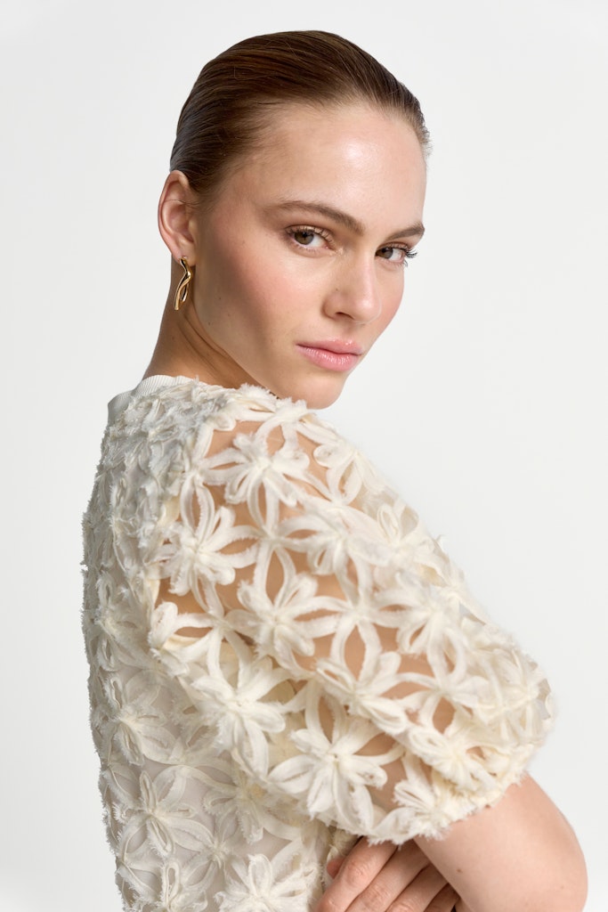 Rich & Royal Damen T-Shirts Pearl White