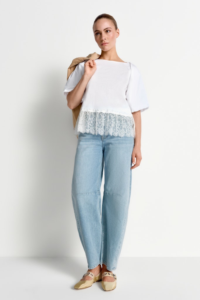 Rich & Royal Damen T-Shirts White