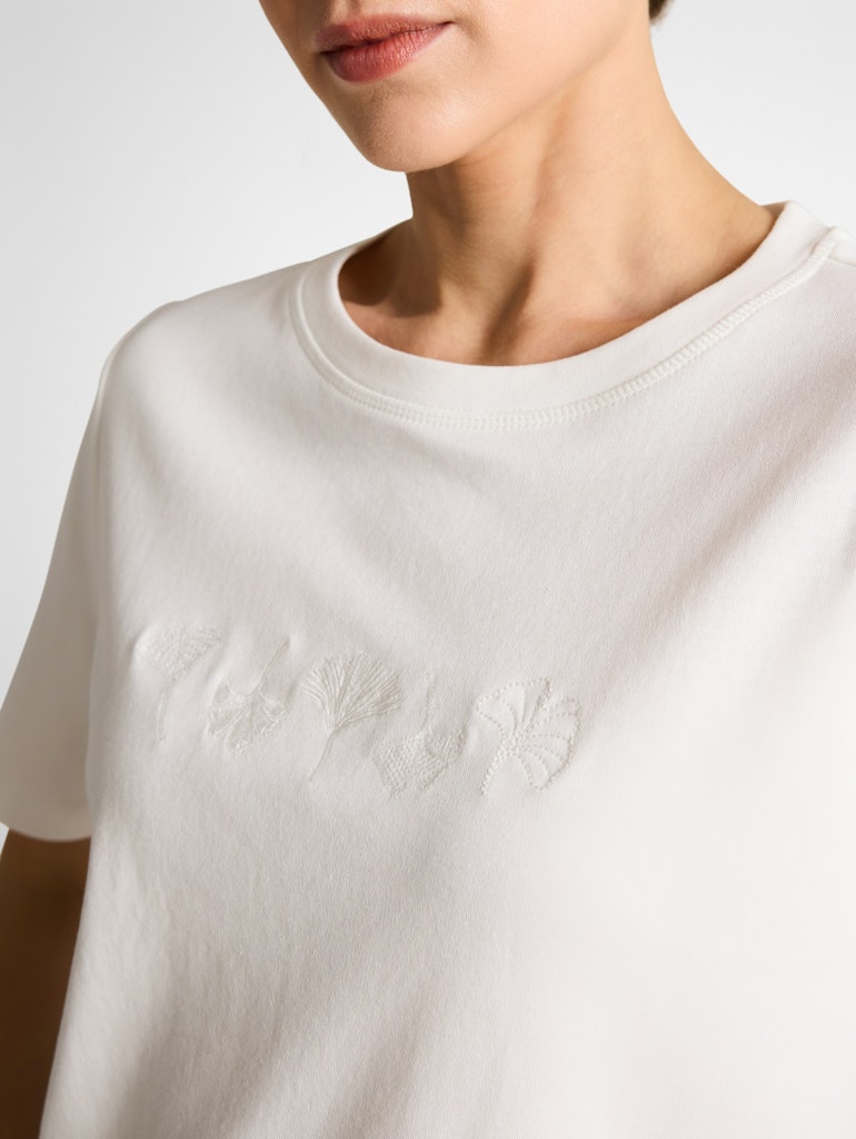 Tom Tailor Damen T-Shirts Off White