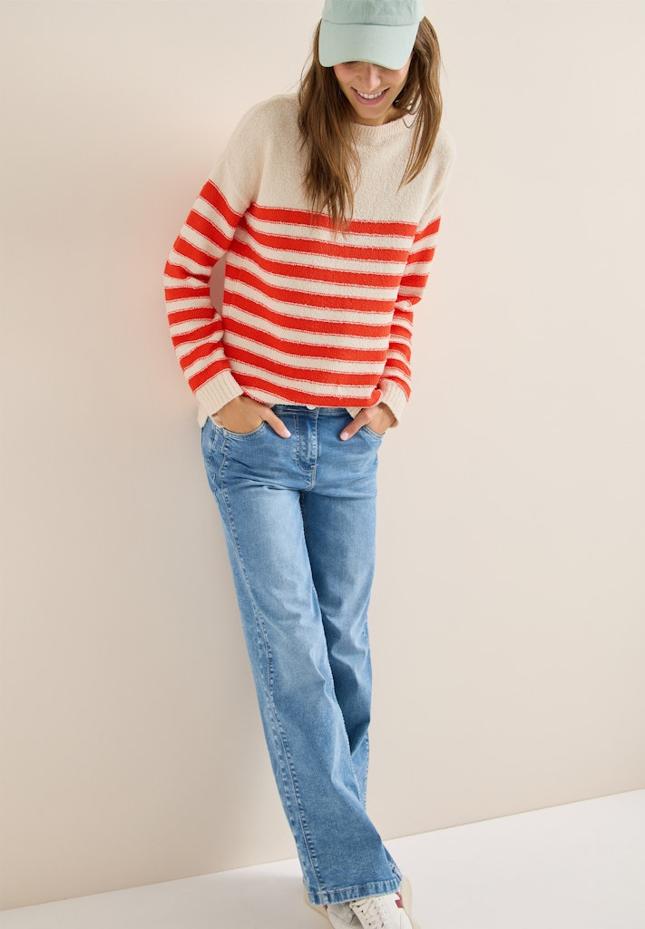 Cecil Damen Pullover Pearl Bei