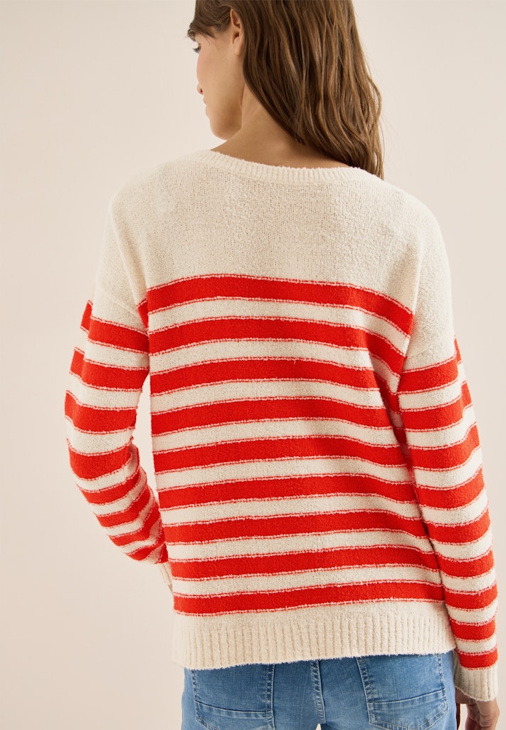 Cecil Damen Pullover Pearl Bei