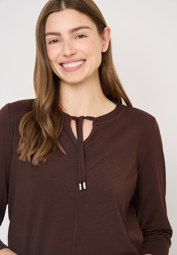 Cecil Damen T-Shirts Macchiato
