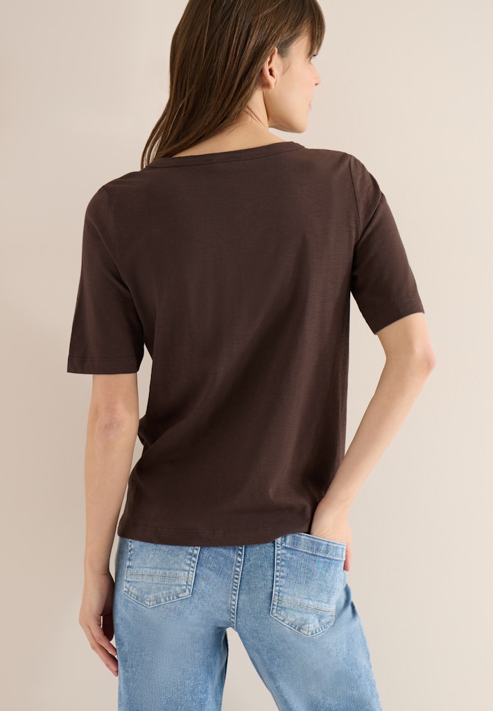 Cecil Damen T-Shirts Macchiato