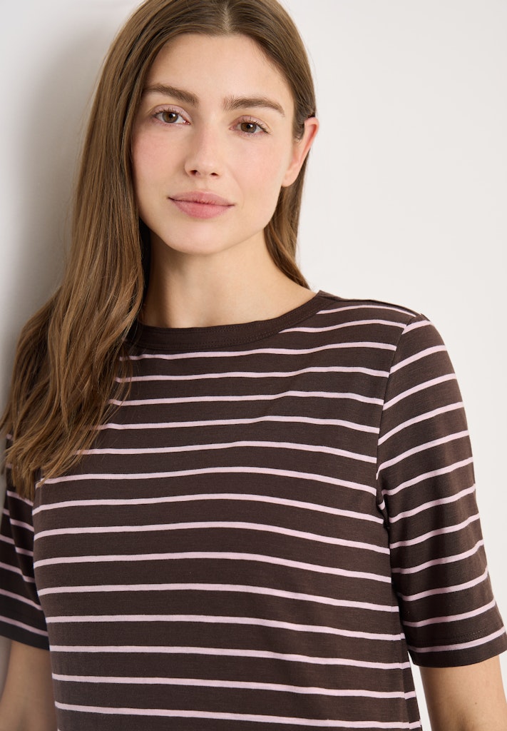 Cecil Damen T-Shirts Macchiato