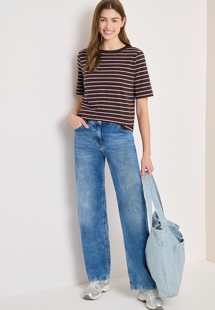 Cecil Damen T-Shirts Macchiato