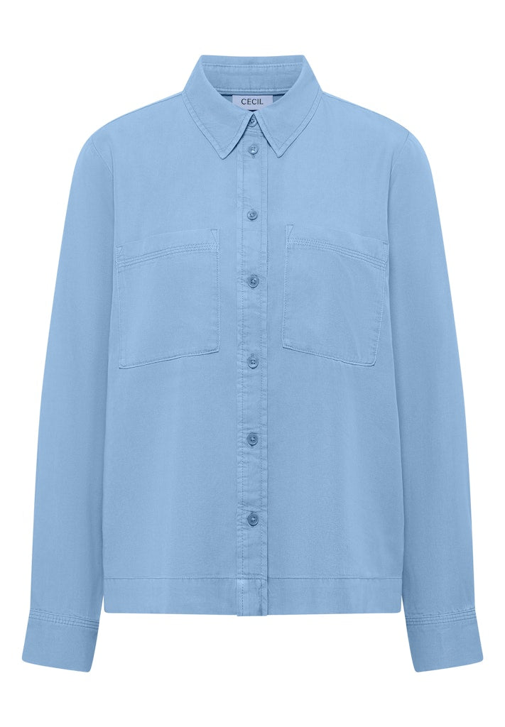 Cecil Damen Blusen  Cloud Blu