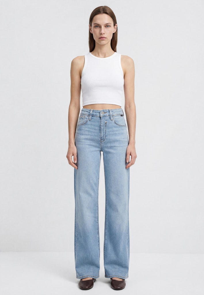 Mavi Damen Jeans Lt Used Str