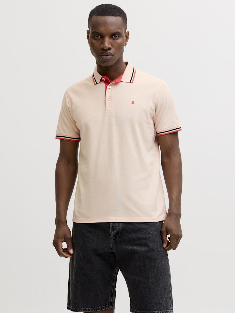Jack & Jones Herren Polo-Shirts Beach Sand/Play