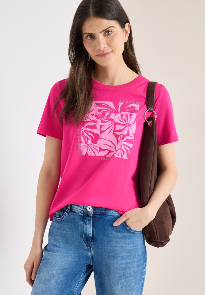 Cecil Damen T-Shirts Beetroot
