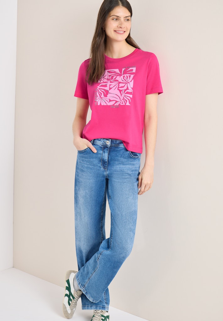 Cecil Damen T-Shirts Beetroot