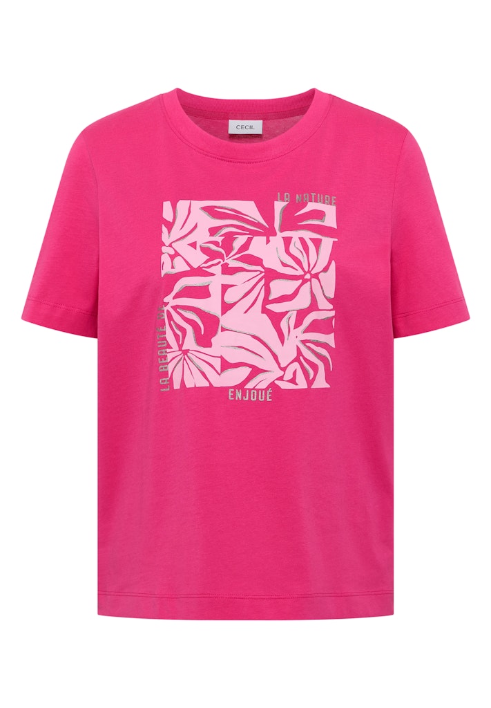 Cecil Damen T-Shirts Beetroot