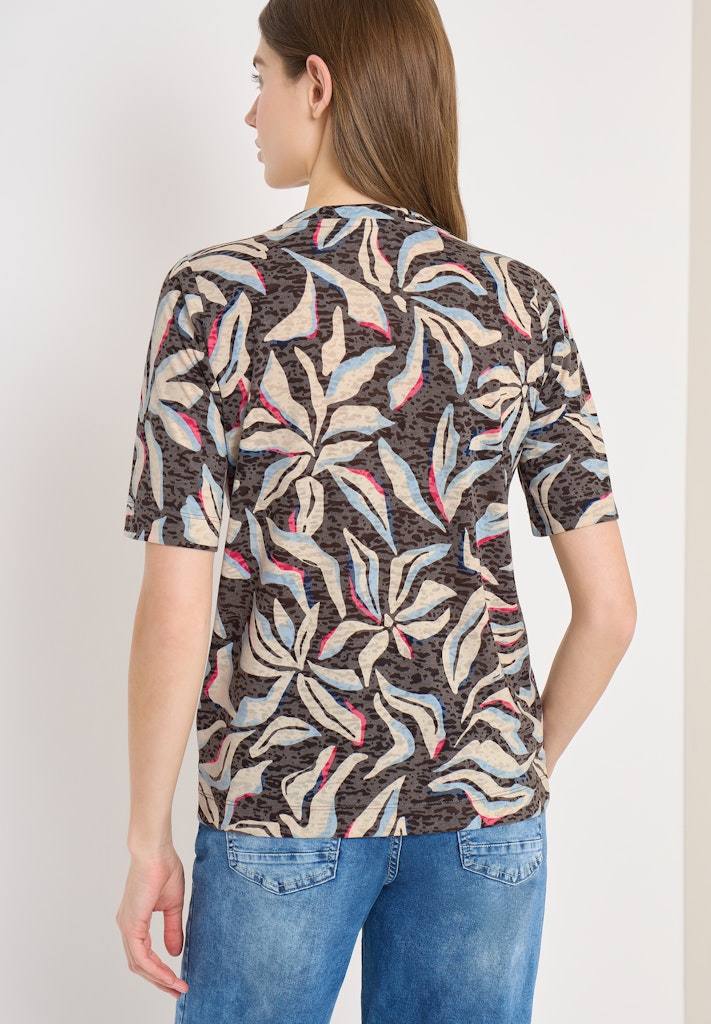 Cecil Damen T-Shirts Macchiato