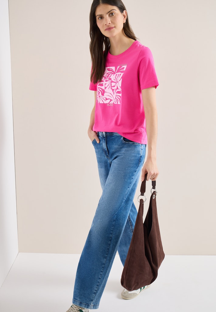 Cecil Damen T-Shirts Beetroot