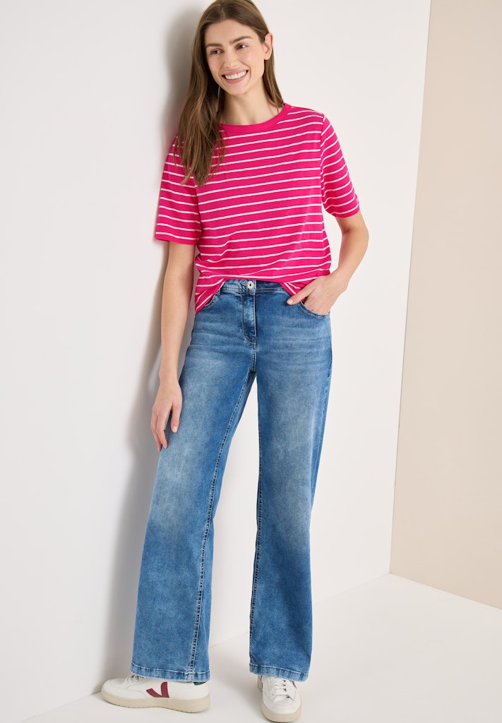 Cecil Damen T-Shirts  Beetroot
