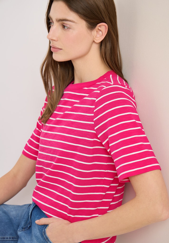 Cecil Damen T-Shirts  Beetroot