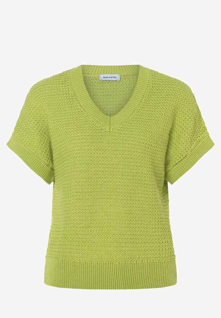 More & More Damen Pullover Pistachio