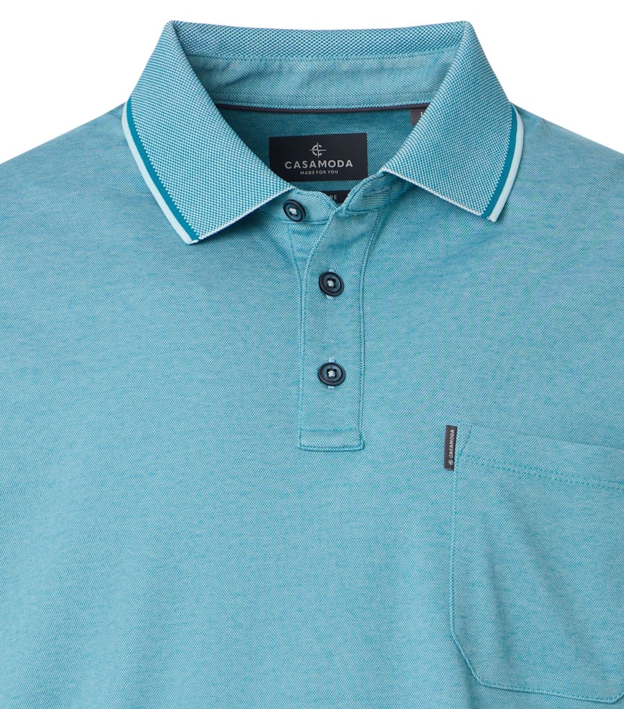Casa Moda Herren Polo-Shirts Tuerkis