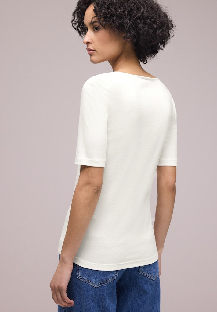 Street One Damen T-Shirts Off White