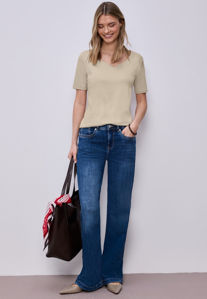 Street One Damen T-Shirts  Cotton Be