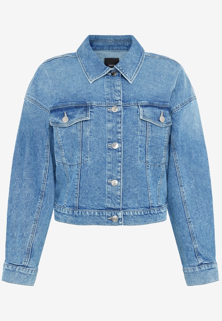 Zero Damen Blazer Middle Blue Den