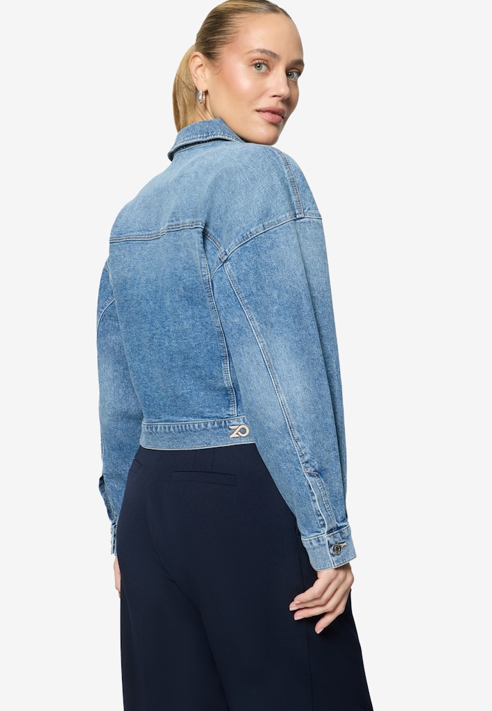 Zero Damen Blazer Middle Blue Den