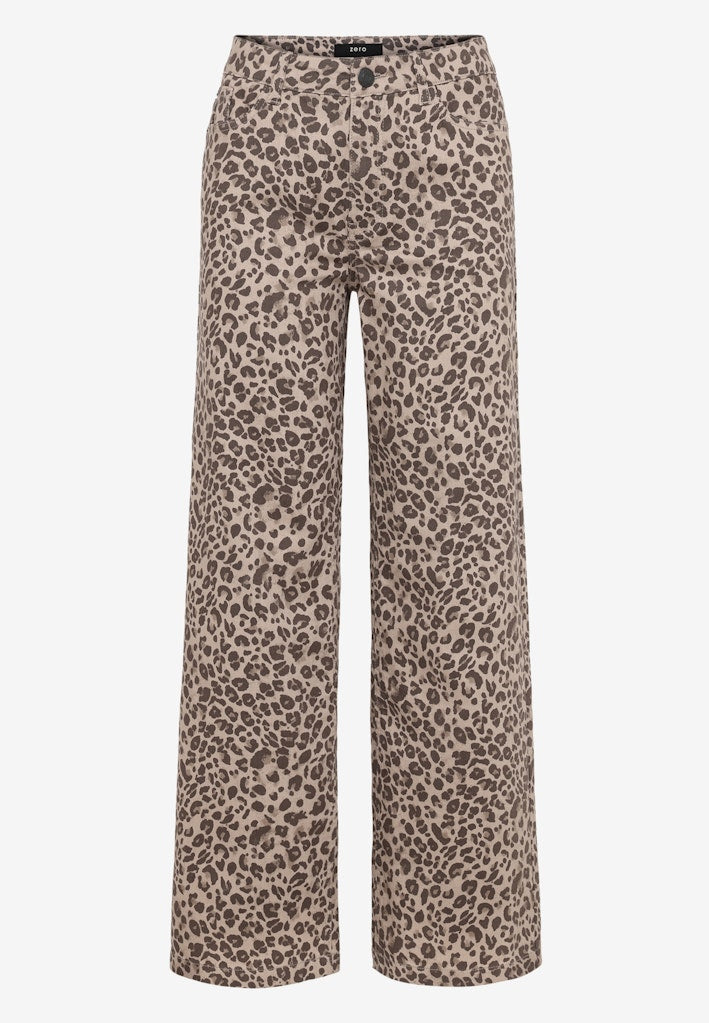 Zero Damen Jeans Beige/Brown