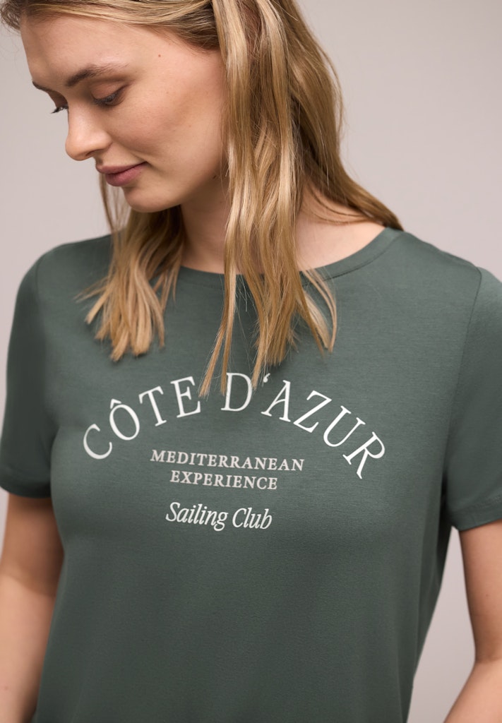 Street One Damen T-Shirts Cilantro