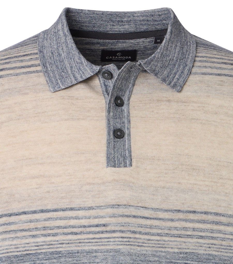 Casa Moda Herren Polo-Shirts  Beige