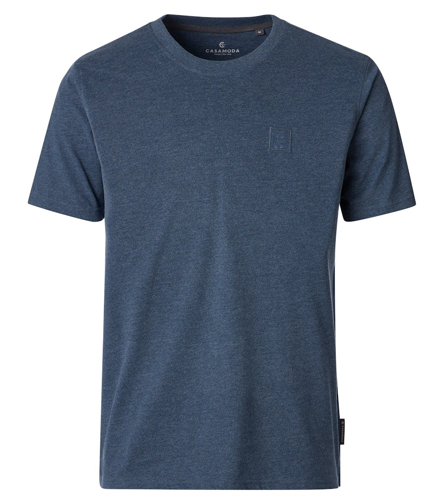 Casa Moda Herren T-Shirts kurz  Blau