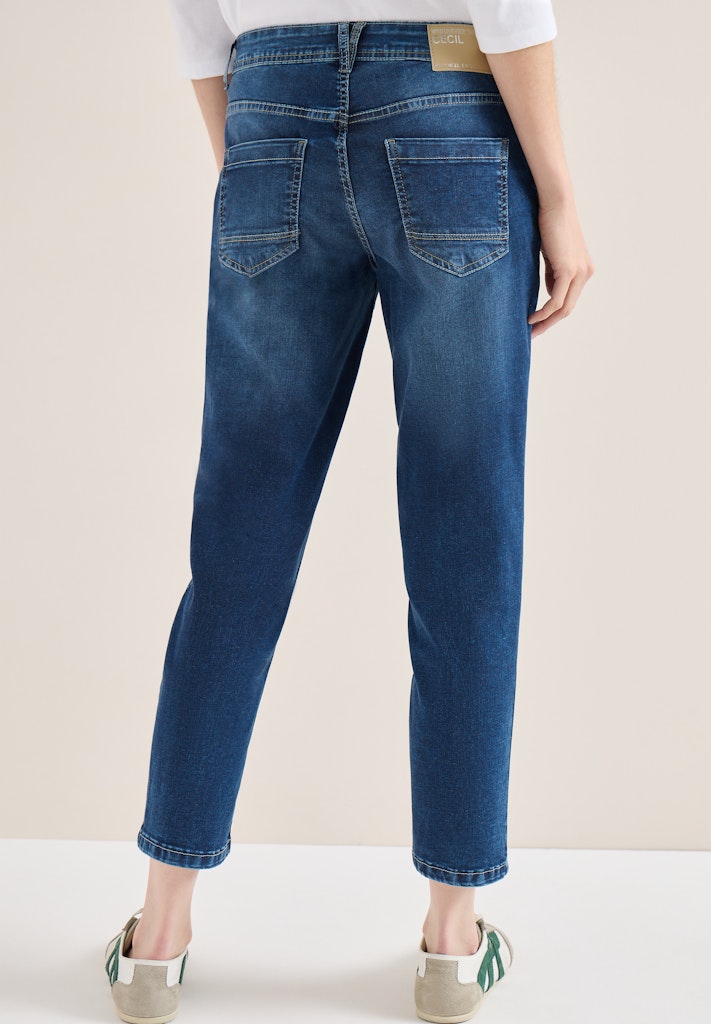 Cecil Damen Hosen  Mid Blue