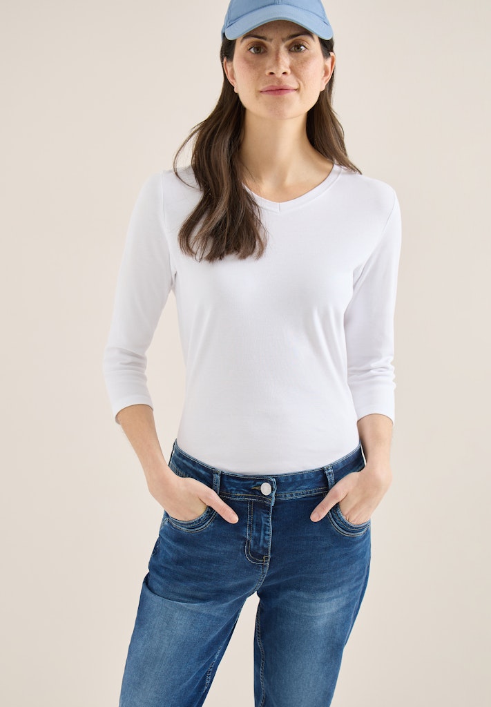 Cecil Damen Hosen  Mid Blue