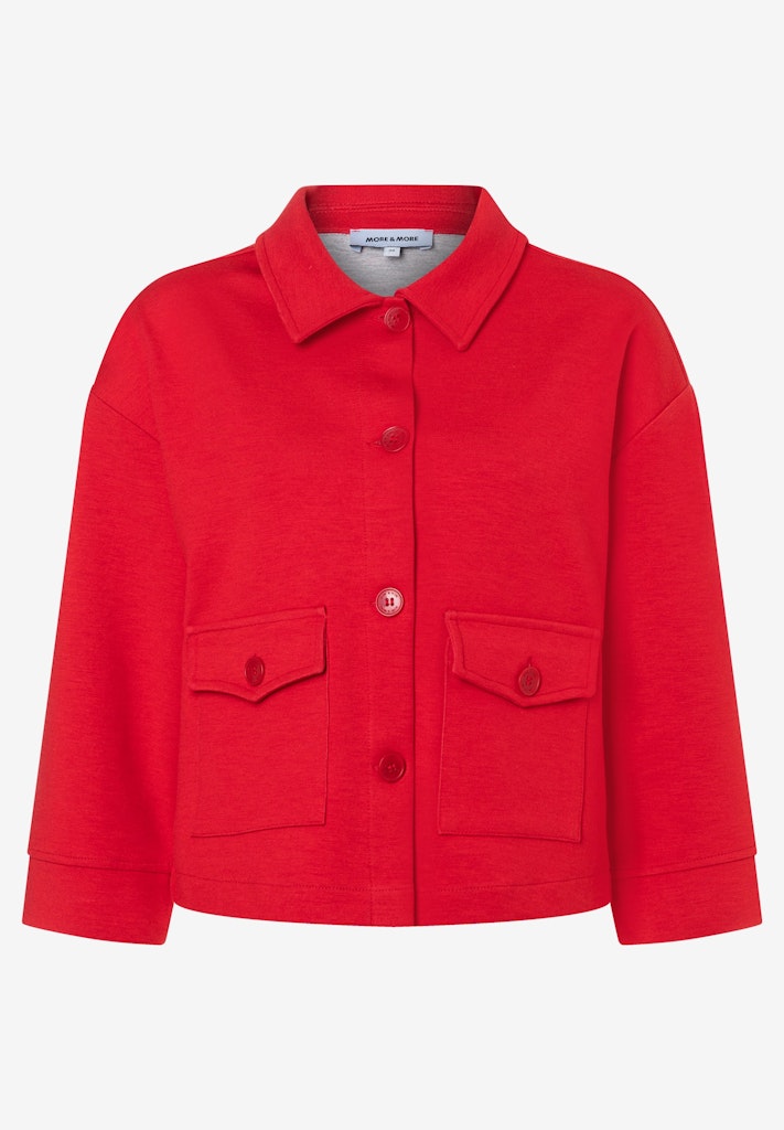 More & More Damen Sweatjacken  Tulip Red
