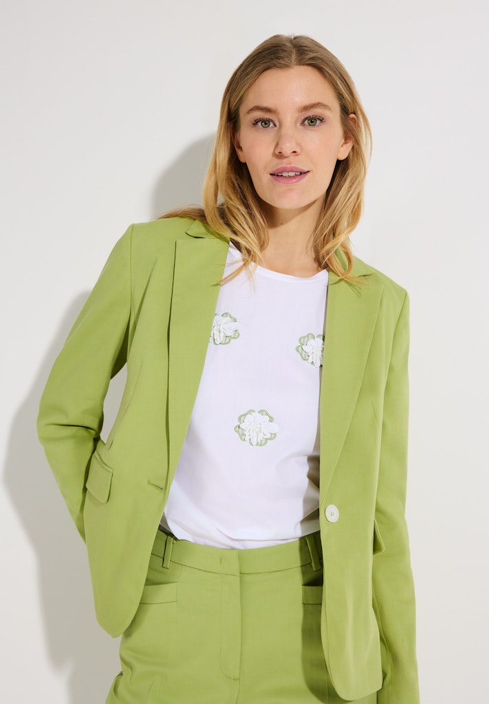 More & More Damen Blazer Pistachio