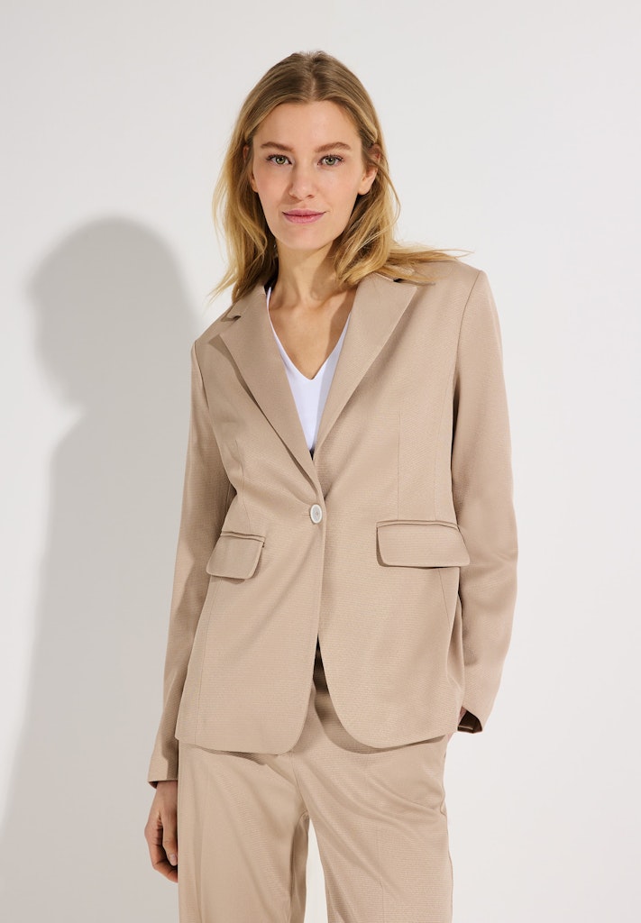More & More Damen Blazer  Powder Bei