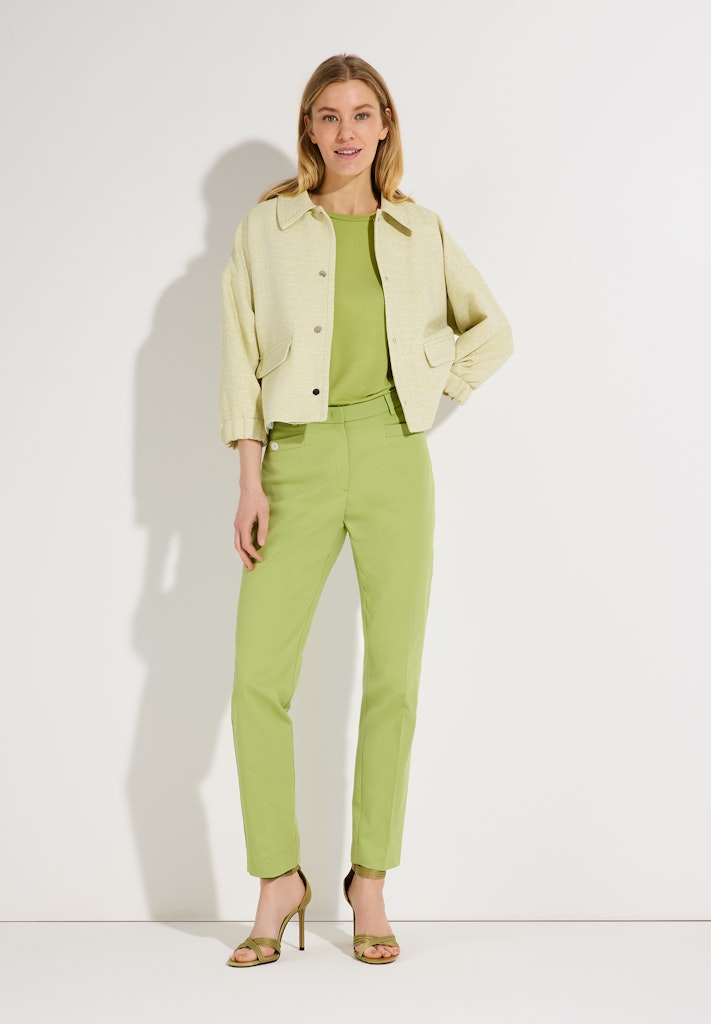 More & More Damen Hosen  Pistachio