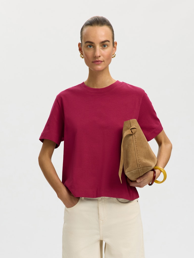Selected Femme Damen T-Shirts Anemone