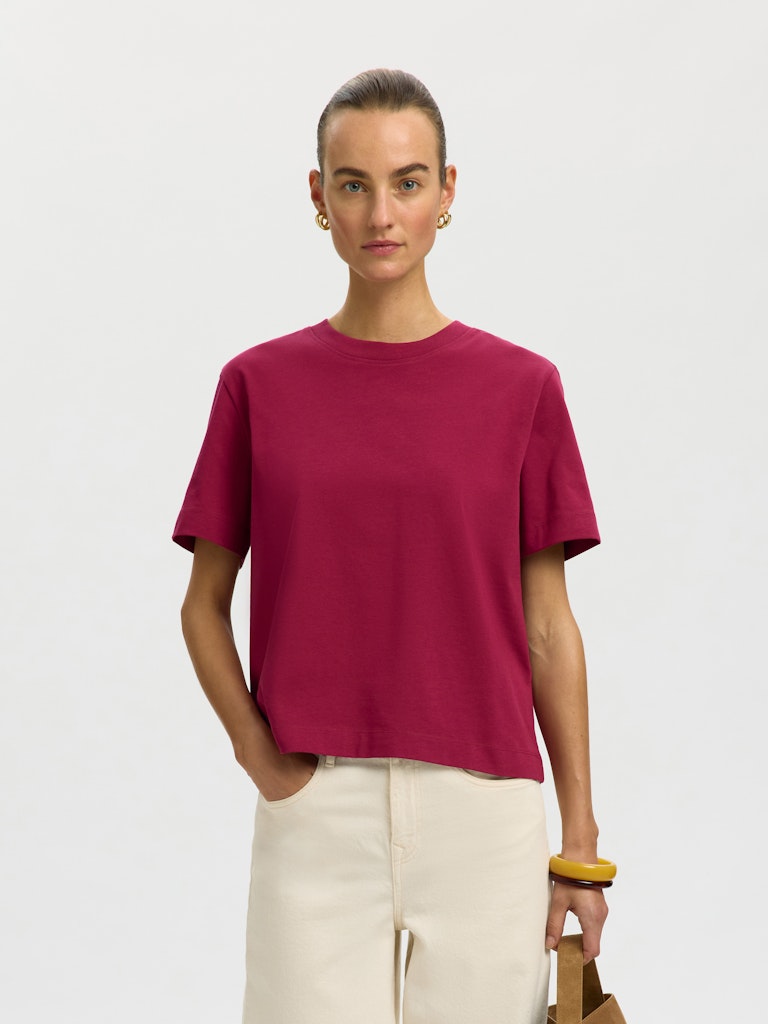 Selected Femme Damen T-Shirts Anemone