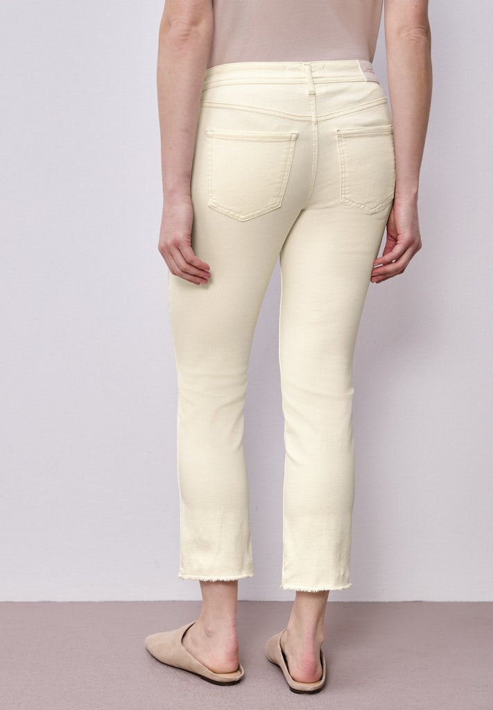Street One Damen Hosen Ecru Soft