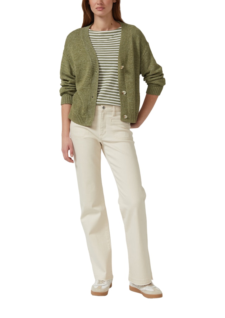 S. Oliver red Damen Strickjacken Green