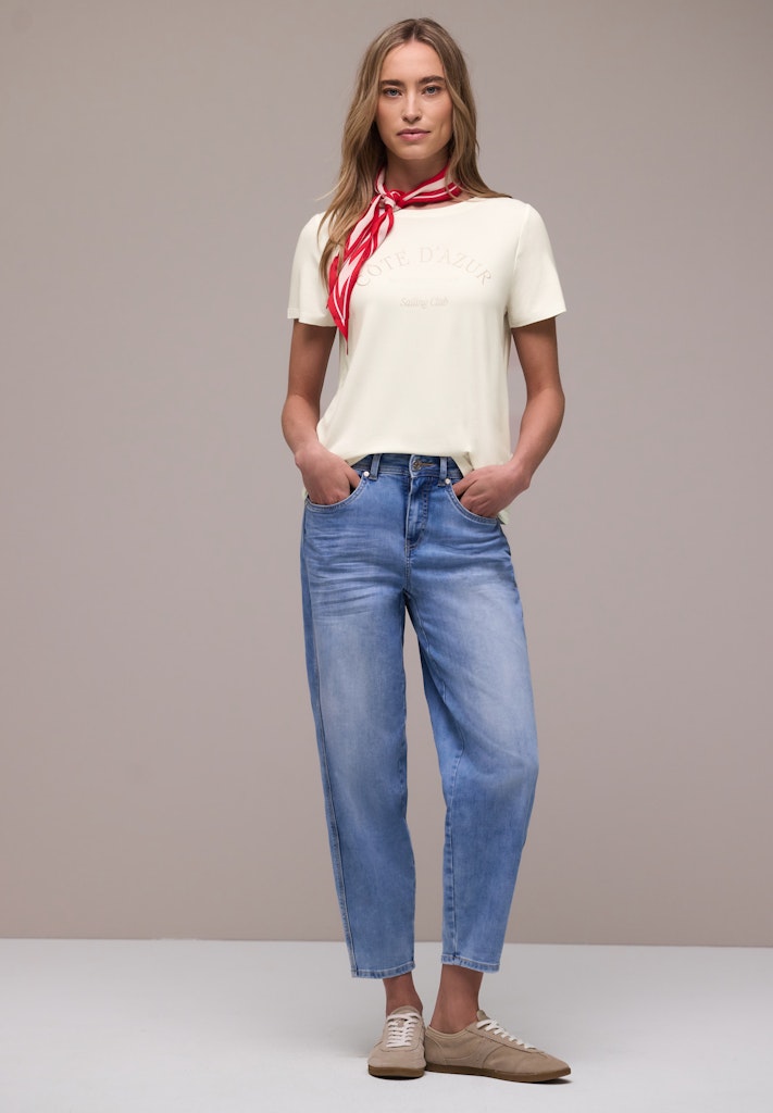 Street One Damen T-Shirts Off White