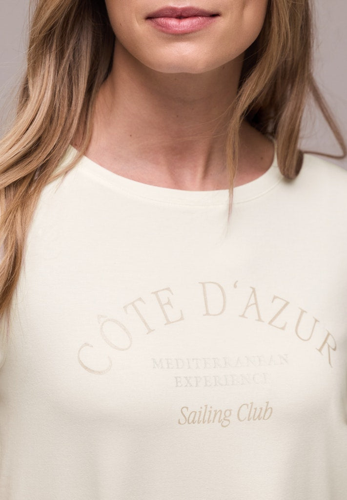 Street One Damen T-Shirts  Off White
