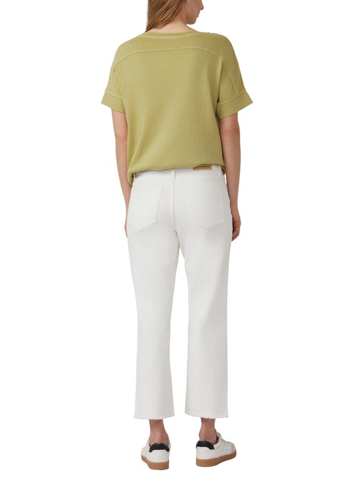 S. Oliver red Damen Jeans White