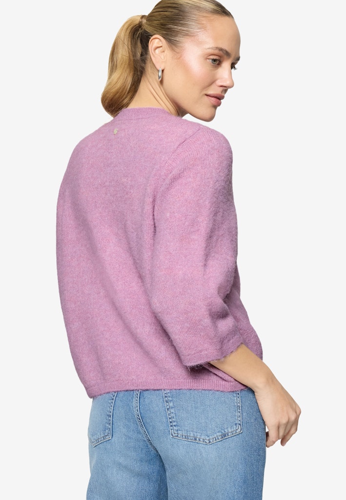 Zero Damen Strickjacken Lilac Melange