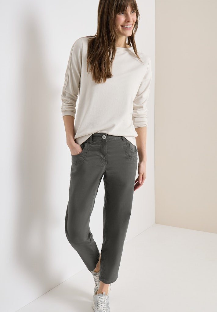Cecil Damen Hosen Clear Kha