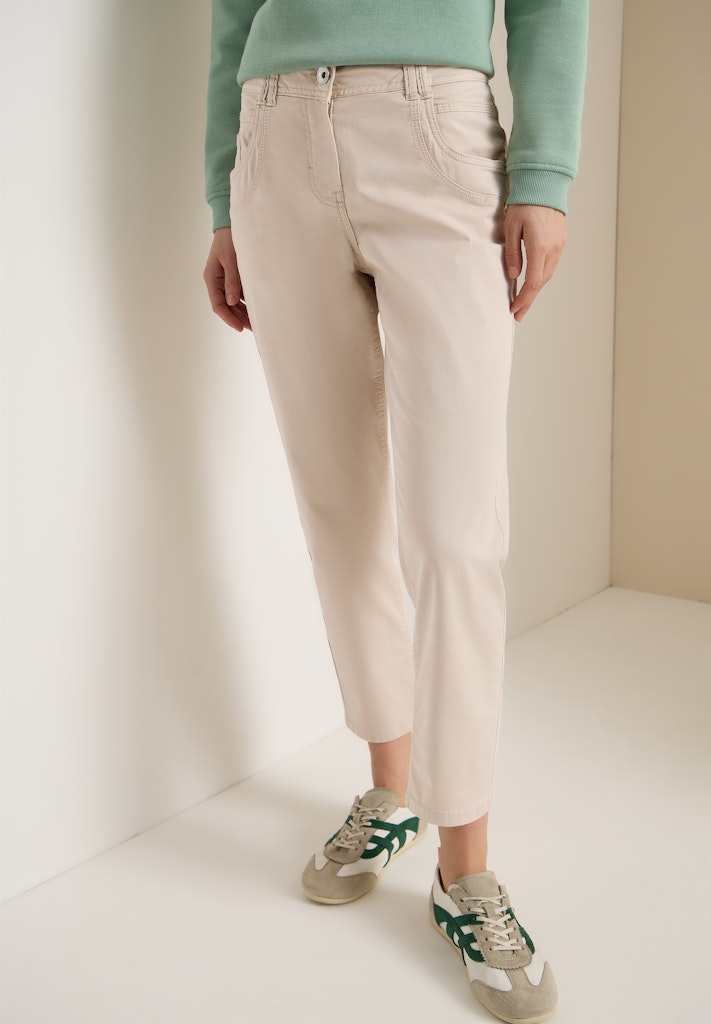 Cecil Damen Hosen Grain Bei