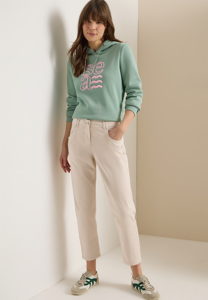 Cecil Damen Hosen Grain Bei
