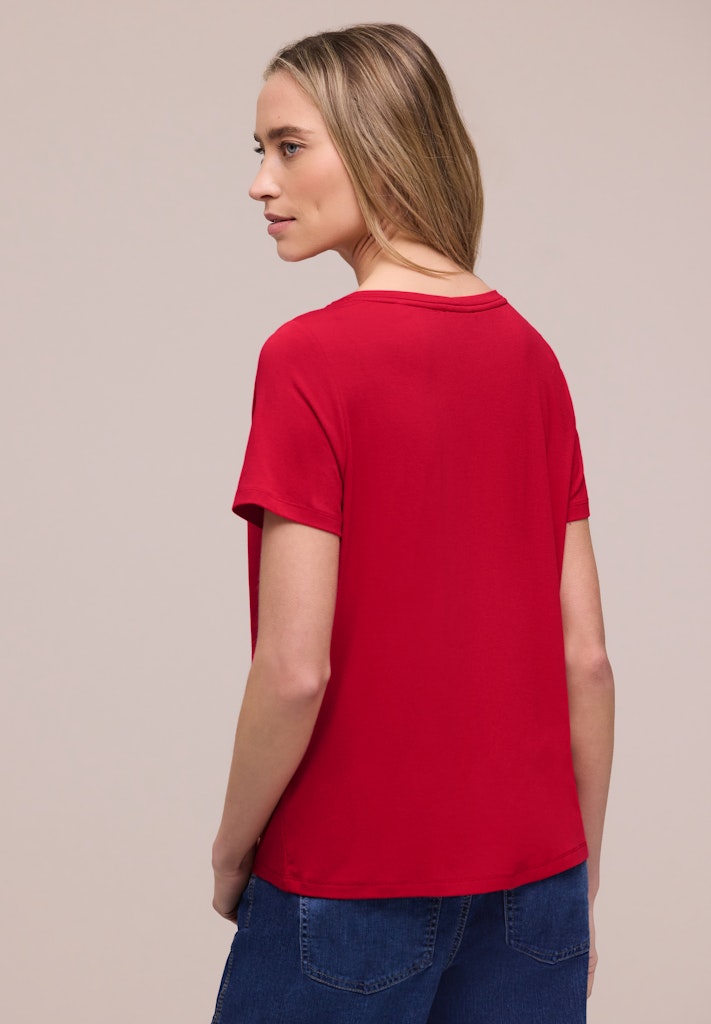 Street One Damen T-Shirts  Salsa Red